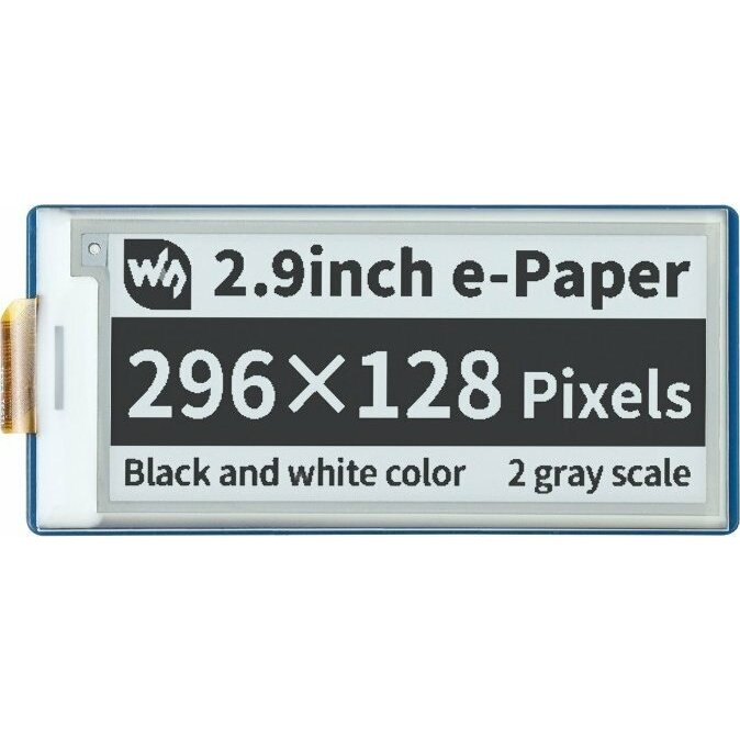 Waveshare Wyświetlacz E-paper E-Ink - 2